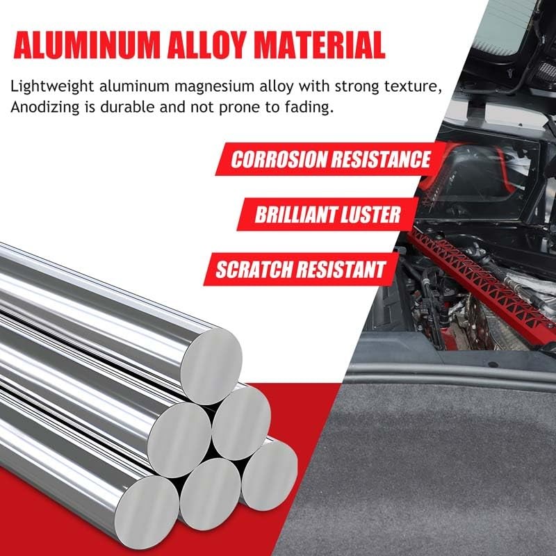 for Corvette C8 Engine Bay Panel Cover Trim Aluminum Engine