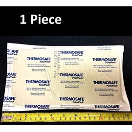 ThermoSafe 1 LARGE ThermoSafe Polar Pack Foam Brick Freezer Cold Ice Pack (9"x4.75"x0.75