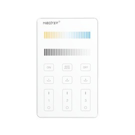 Miboxer U2 3-Zone Panel Remote Color Temperature, 2.4G Panel Remote