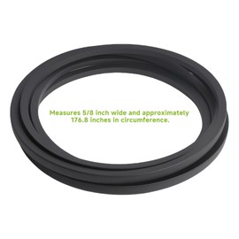 SRIAOO for 114-8154 Deck Belt Compatible with Exmark 60" Mower & Compatible with Toro G3 – Replaces 114-8154-SL Suitable for PNS740GKC604A4, 74915, 74925, 74935