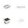 Mt.SUMI PerfectGrill Micro (Recta) / BBQ Barbecue Folding Compact Instant