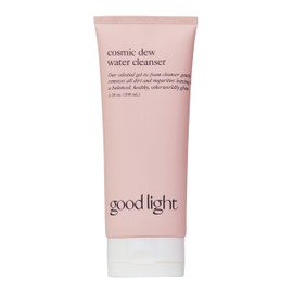 good light Cosmic Dew Water Cleanser. Celestial Gel-to-Foam Face Wash Cleanser. Made with Glycerin and Hyaluronic Acid. Hydrating, Sensitive Skin Safe Korean Skin Care. (3.38 fl oz)