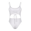 Meyeeka - Traje de baño monokini de una pieza con