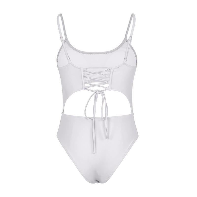 Meyeeka - Traje de baño monokini de una pieza con