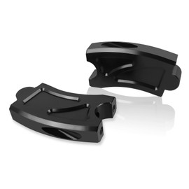 Worldmotop Motorcycle Handlebar Risers Clamp CNC Handle Bar Mount Clamps Black Riser Inserts Replacement for Honda Rebel CMX500 CMX300 CMX 300 500 2017 2018 2019 2020 2021 2022