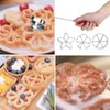 4-Piece Rosette and Timbale Set, Rosette Iron Set, Traditional Dough