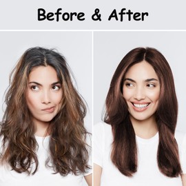 Agthyuve Agthyuve Coffee Hair Dye 16.9 Fl Oz, Argan Oil Coffee Hair Shampoo, 3 in 1 Hair Dye Shampoo, Easy To Use, Semi-Permanent Hair Color Shampoo (Coffee)