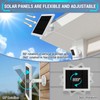 Fehuatenda 2 Pack - Solar Panel for Ring Camera, Compatible