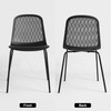 Modern Chairs with Metal Legs for Living, Bedroom, Kitchen, Dining,