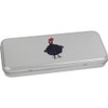 Azeeda 'Maran Hen' Metal Hinged Stationery Tin/Storage Box (TT00227305)