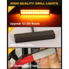 Amber Grill Lights for 2024 Toyota Tacoma LED Grille Lights