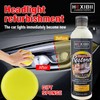 HEXIBII-Headlight Repair Tool,Headlight Cleaner Restores Clear Car Plastic and Protects