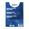 Avery Tyvek Paper Bracelets/Wristbands - Red- Tear-Proof - Ideal for
