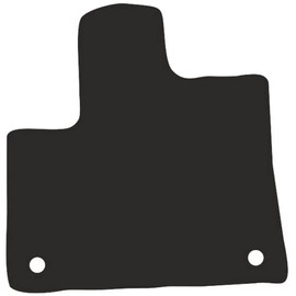 Wielganizator Driver's Velour Doormat Suitable for Toyota ProAce City (2018-) Estate Driver's Side Driver's Mat Velour Floor Mat Black 1-Piece – Perfect Fit