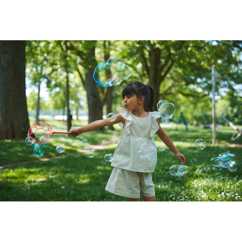 SIMBA Bubble Fun 107286191 Giant Soap Bubble Set 2 Rings