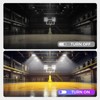 4 Pack 100W LED Flood Light Outdoor with Plug, IP66