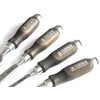 Narex Bevel Edge Chisel with Wooden Stained Handles, 4 pcs