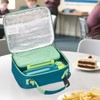 PIQUEBAR Kids Lunch Bento Box with Thermo Ice Pack Food