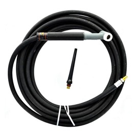 Weldtec WT-17F-25RT TIG Torch Kit, 25', Flex Head, Twister Cable, Rubber