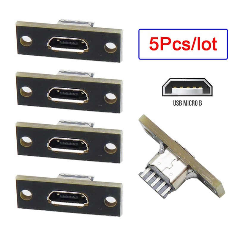 cablecc 5Pcs/Set USB 2.0 Pin Out DIY OEM Micro USB