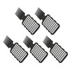 5pcs Twist Combs Ergonomic Perm Curling Hair Dreadlocks Twist Combs