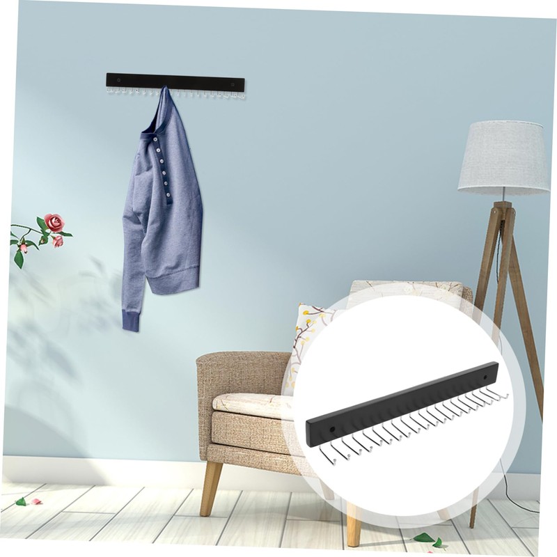 MAGICLULU Tie Rack Elegant for Belts and Ties Space Saving