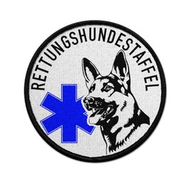 Copytec Patch Rescue Dog Squadron Rescue Dog Unit Disaster Protection Dogs #38810