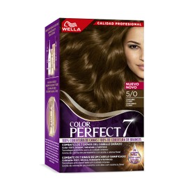 Wella Colour Perfect 7 100% Canas 5/0-Casta Claro