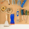 QWORK Plastic Scraper Set - 2 Pieces with 100 Scratch-Free