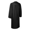 Endea Graduation Matte Cap and Gown (Black, 51 (5'6'' -