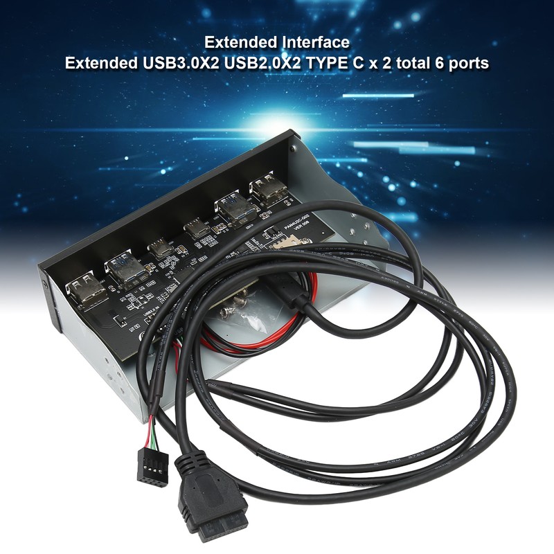 USB3.1 Front Panel Header GL3523 Chip High Speed 5Gbps 6