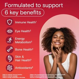 One A Day One A Day Adult Multivitamin Gummies - Daily Gummy For Men And Women With Vitamins A, B6, B12, C, D, E, Biotin and Zinc, Supports Immunity And Bone Health, Hair And Nails, 130 Gummies