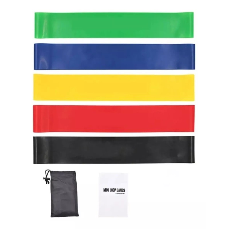 Misorel 55 Piezas Bandas De Resistencia Elásticas Para Ejercicio