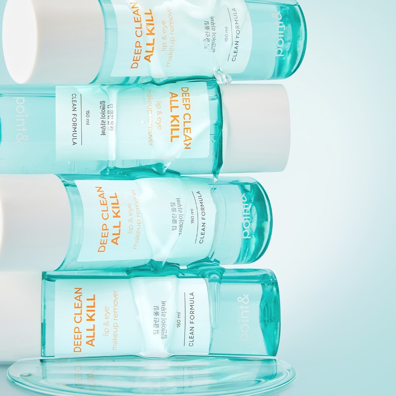 [비건뷰티] 포인트앤 딥 클린 올킬 립앤아이 리무버, 150ml, 2개 [Vegan