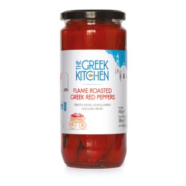 The Greek Kitchen Flame Roasted Red Peppers 360g