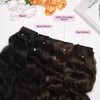 REECHO Invisible Wire Hair Extensions with Thinner Softer Lace Weft