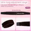 SULIKJHUI 2 Pcs Wig Grip Band, Dark Brown No Slip