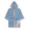 Playshoes Unisex Children's Terrycloth Bathrobe/Dressing Gown, Palms