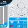 LZHOME LED Hexagon Garage Lights: 15900LM Super Bright 3 Hexagon