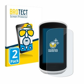 BROTECT Entspiegelungs-Schutzfolie für Garmin Edge Explore 2018 (2 Stück) Matte Displayschutz-Folie, Anti-Reflex, Anti-Fingerprint