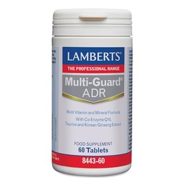 Lamberts Multi-Guard ADR Tablets – with B Vitamins, Ginseng & Rhodiola – 60 Tablets