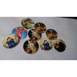 Unbranded Pre Cut One Inch Bottle Cap Images! Background Christian Mix Free Shipping - photo, 25 images