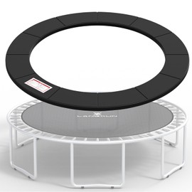LANGXUN 10ft 12ft 14ft 16ft Trampoline Pad, Universal Trampoline Repalcement Safety Pad, Replacement Trampoline Parts, Waterproof Surround Spring Foam Cover for Round Frame Blue Black Pink Green