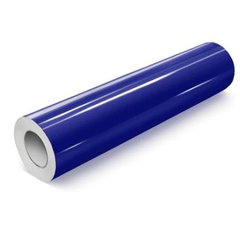 12''× 60'' DIY Automotive High Gloss Vinyl Wrap Roll Sheet, 5ft x 1ft Vinyl Wrap Bubble Free with Air Release Technology, Anti-Scratch,Perfect for Cars DIY Exterior Interior Protect:_Blue