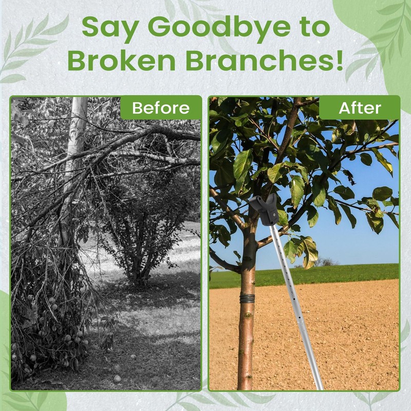 Kalinar Tree Crutch (1-Pack) - Durable Support for Fruit Tree
