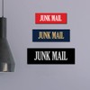 Signs ByLITA Basic Junk Mail Sign (Black Gold) - Medium