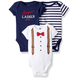 Hudson Baby unisex-baby Cotton Bodysuits