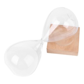 CIYODO Transparent Glass Timer Sand Clock for Home Decor Design Base for Boys and Girls Playtime and Home Decoration