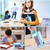 veyaltedl Mesh Transparent Pencil Case,Grid Mesh Pen Case with Zipper,1PCS
