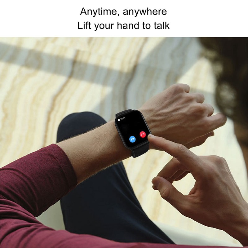 Health Monitor Watch 2.01inch Screen Sports Mode Analysing Sleep IP68